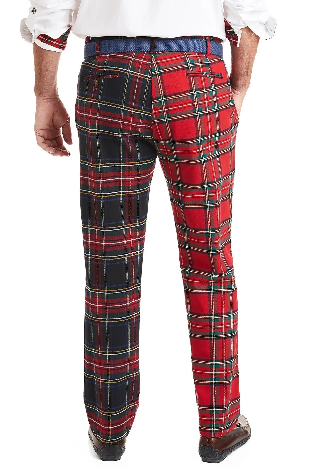 Harbor Pant Stretch Twill Tartan Panel