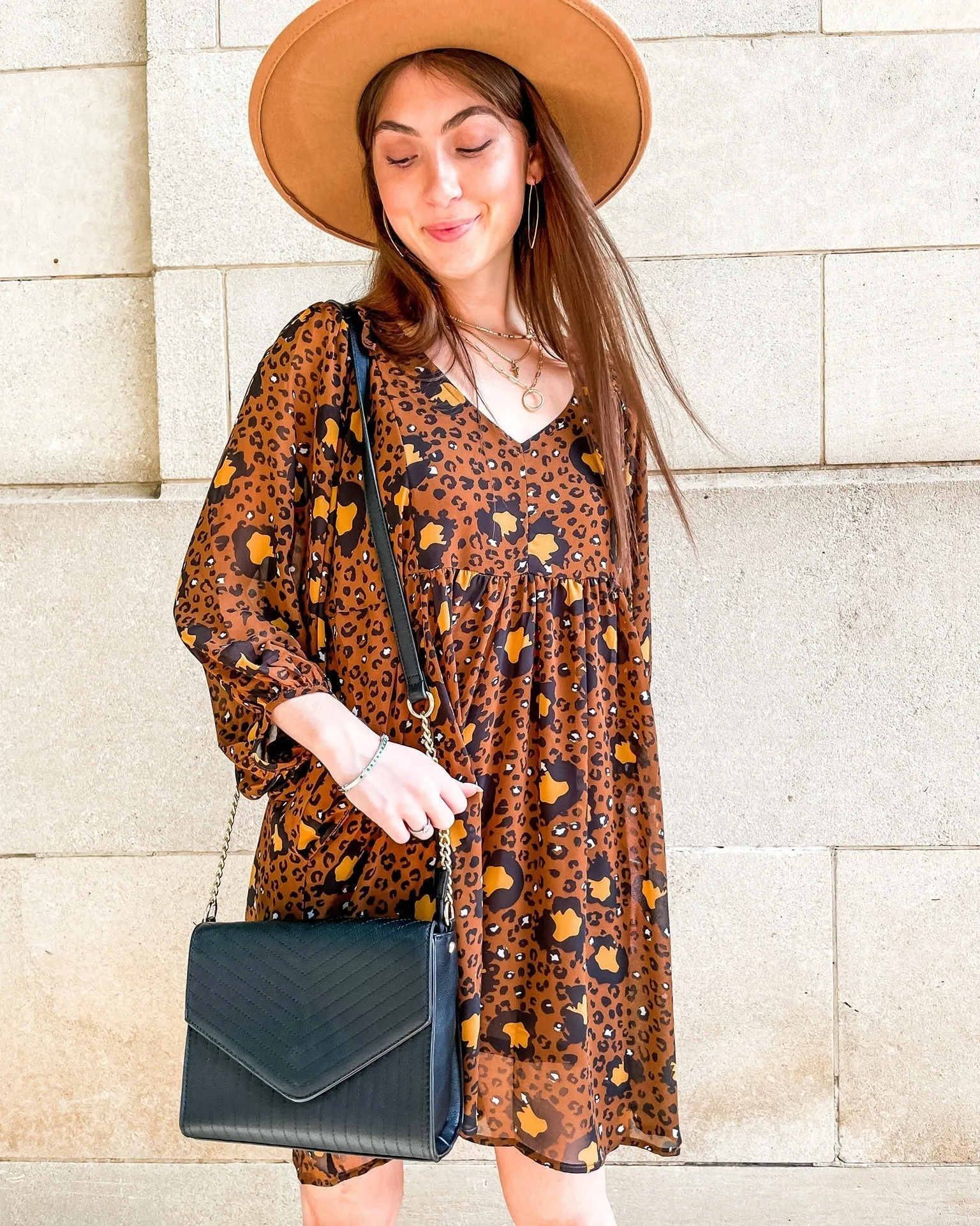 Hepburn Crossbody Bag & Wallet Set in Black