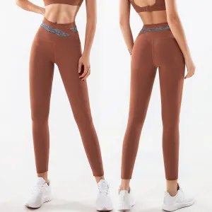 High Quality Breathable Sports fitness Women Yoga Pants Stretchy Leggings