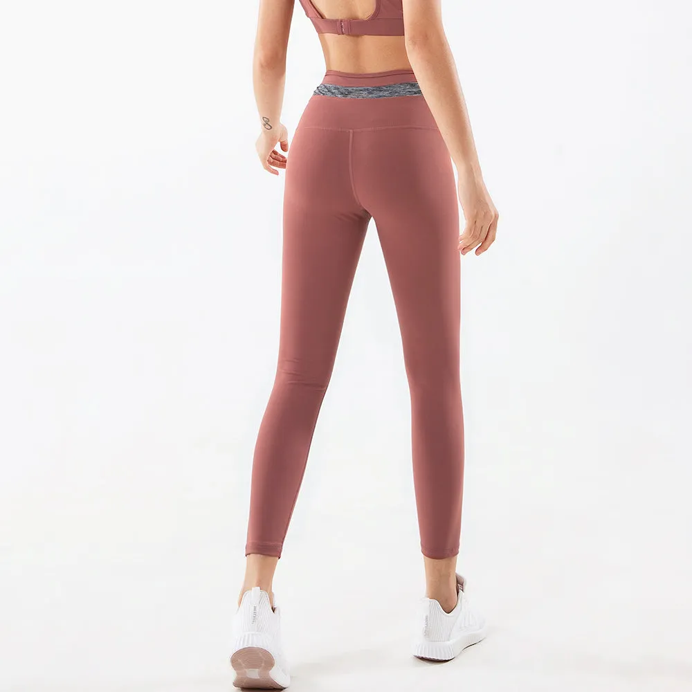 High Quality Breathable Sports fitness Women Yoga Pants Stretchy Leggings