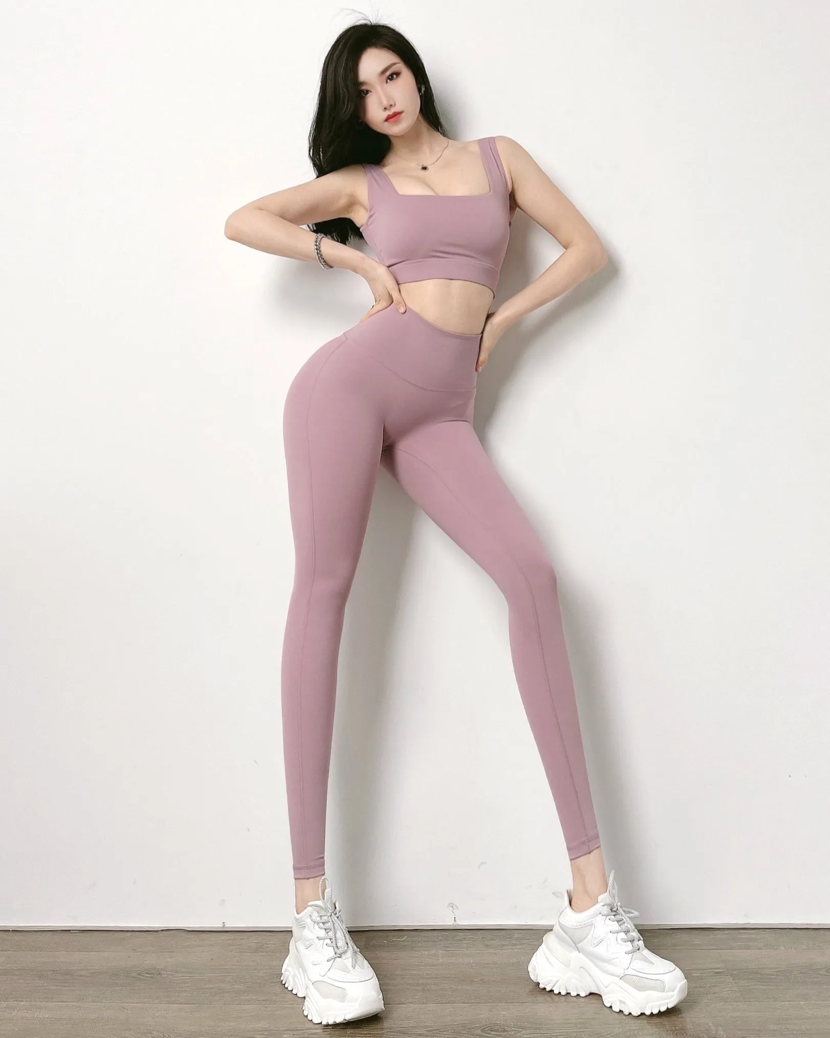 high waist gym yoga pants legging compression leggings butt lift scrunch butt bow squat proof leggings for women