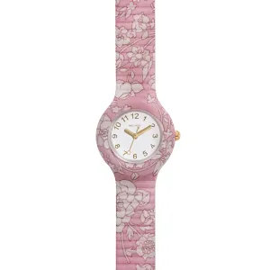 Hip hop clock Pink Winter Blossom Collection 28mm Hwu1250