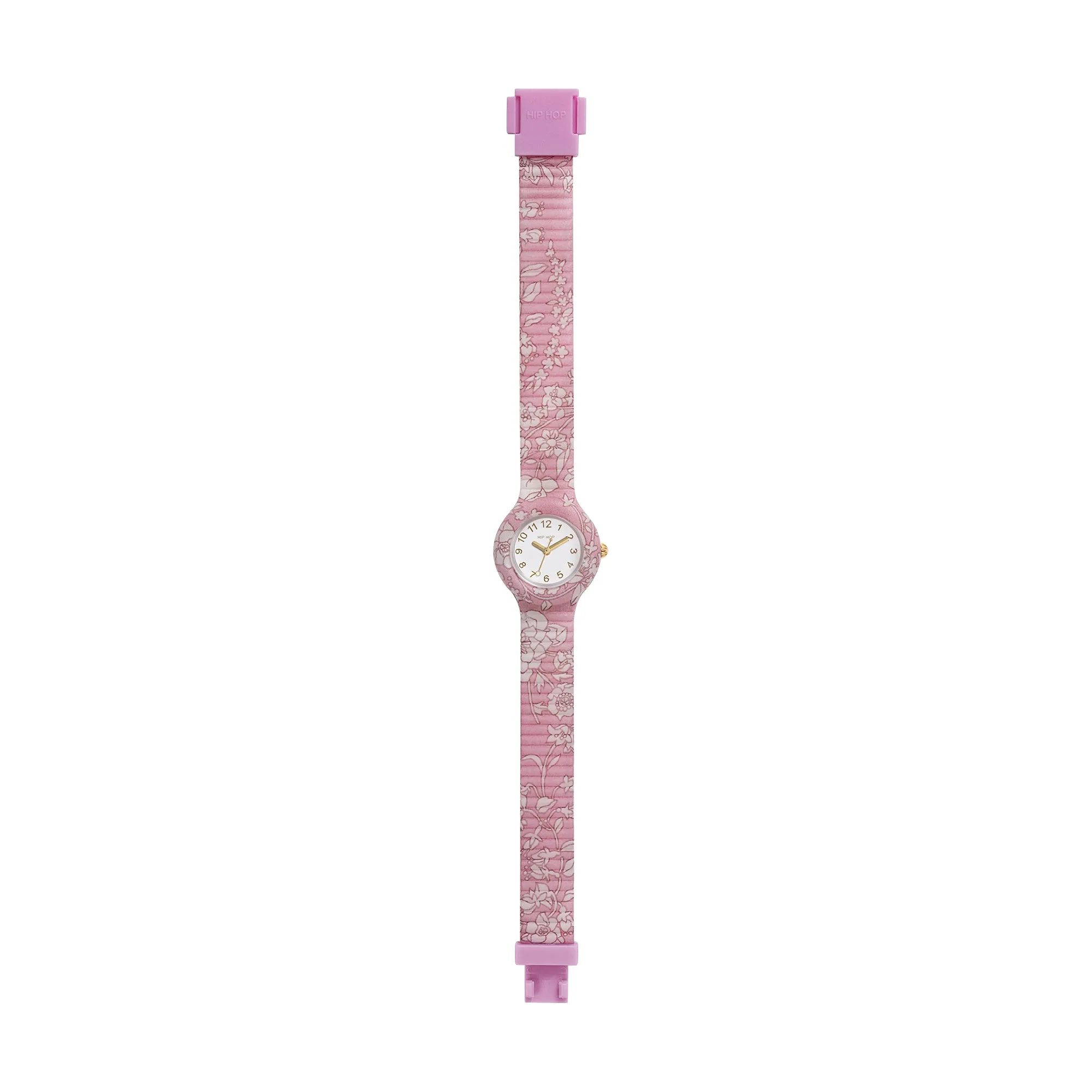 Hip hop clock Pink Winter Blossom Collection 28mm Hwu1250