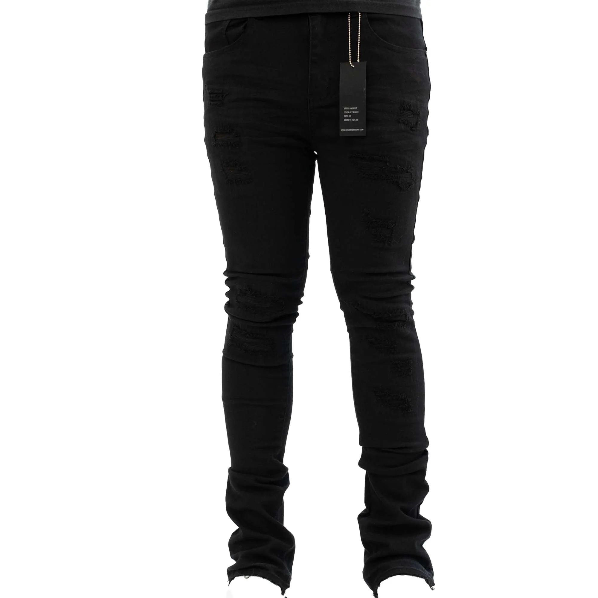 HOL STACKED DENIM (BLACK)