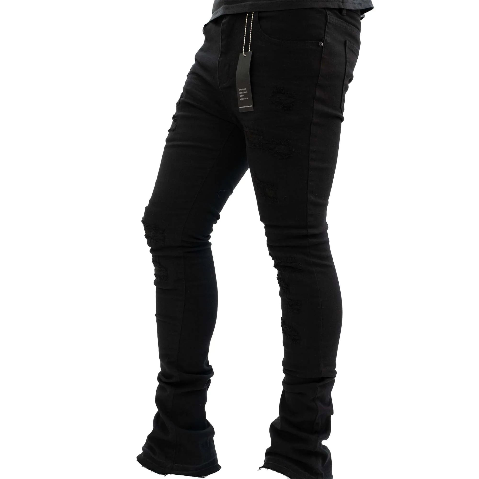 HOL STACKED DENIM (BLACK)
