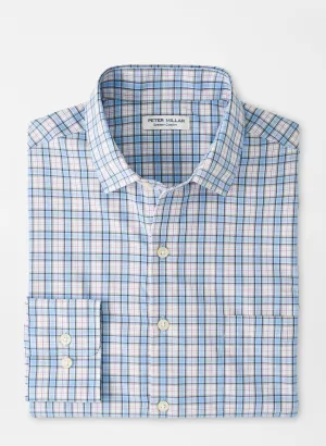 Hulbert Performance Poplin Sport Shirt (Cottage Blue)