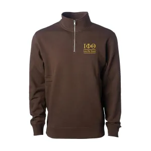 Iota Phi Theta Qzip Sweatshirt - 2 Lines