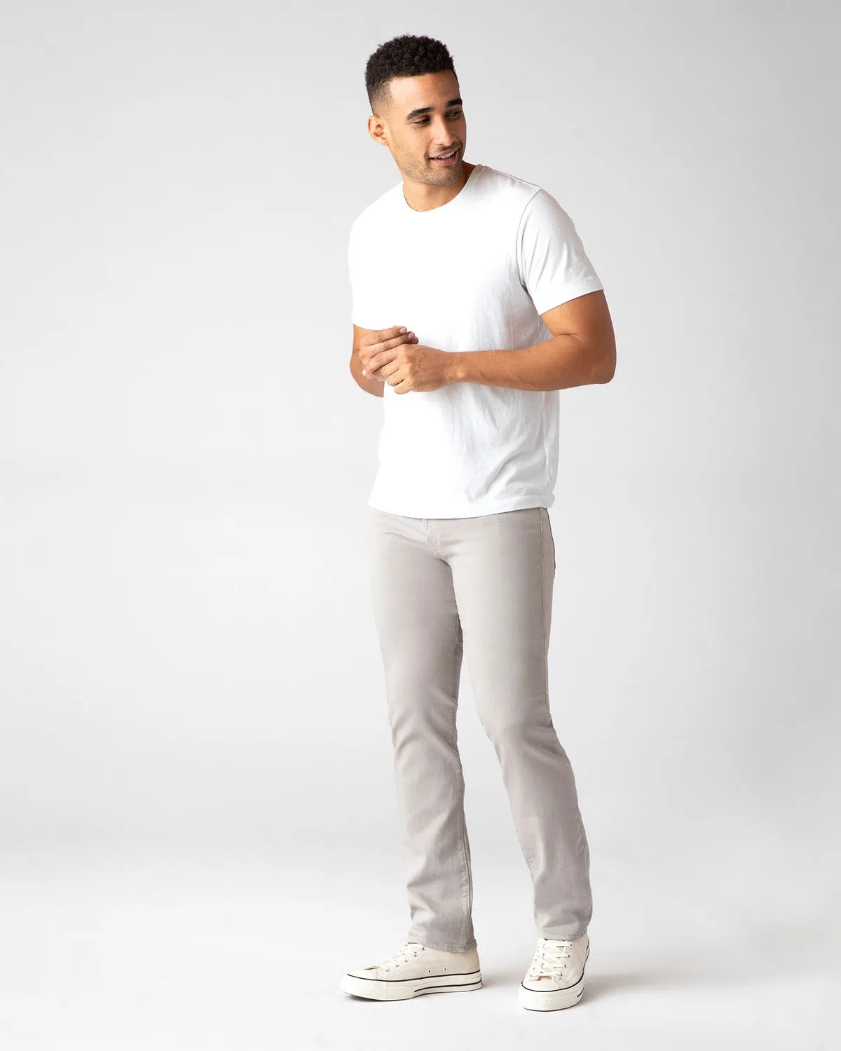 JBrand- Kane straight fit twill jeans