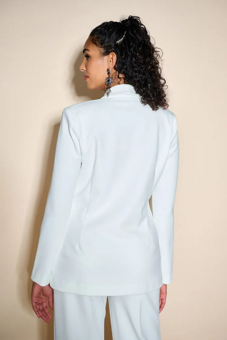 Joseph Ribkoff Scuba Crepe Fitted Blazer