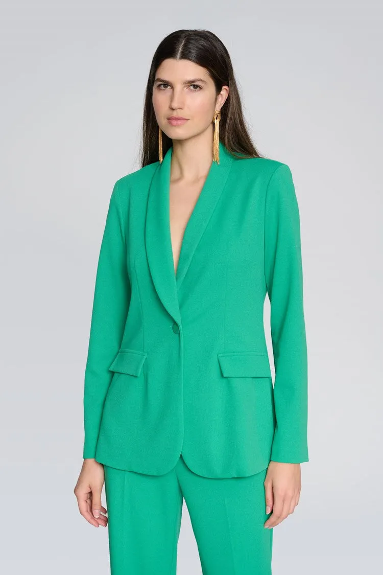 Joseph Ribkoff Scuba Crepe Fitted Blazer