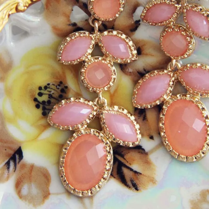 Just Peachy Earrings