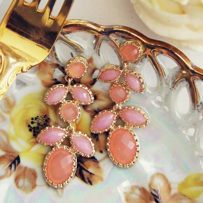Just Peachy Earrings