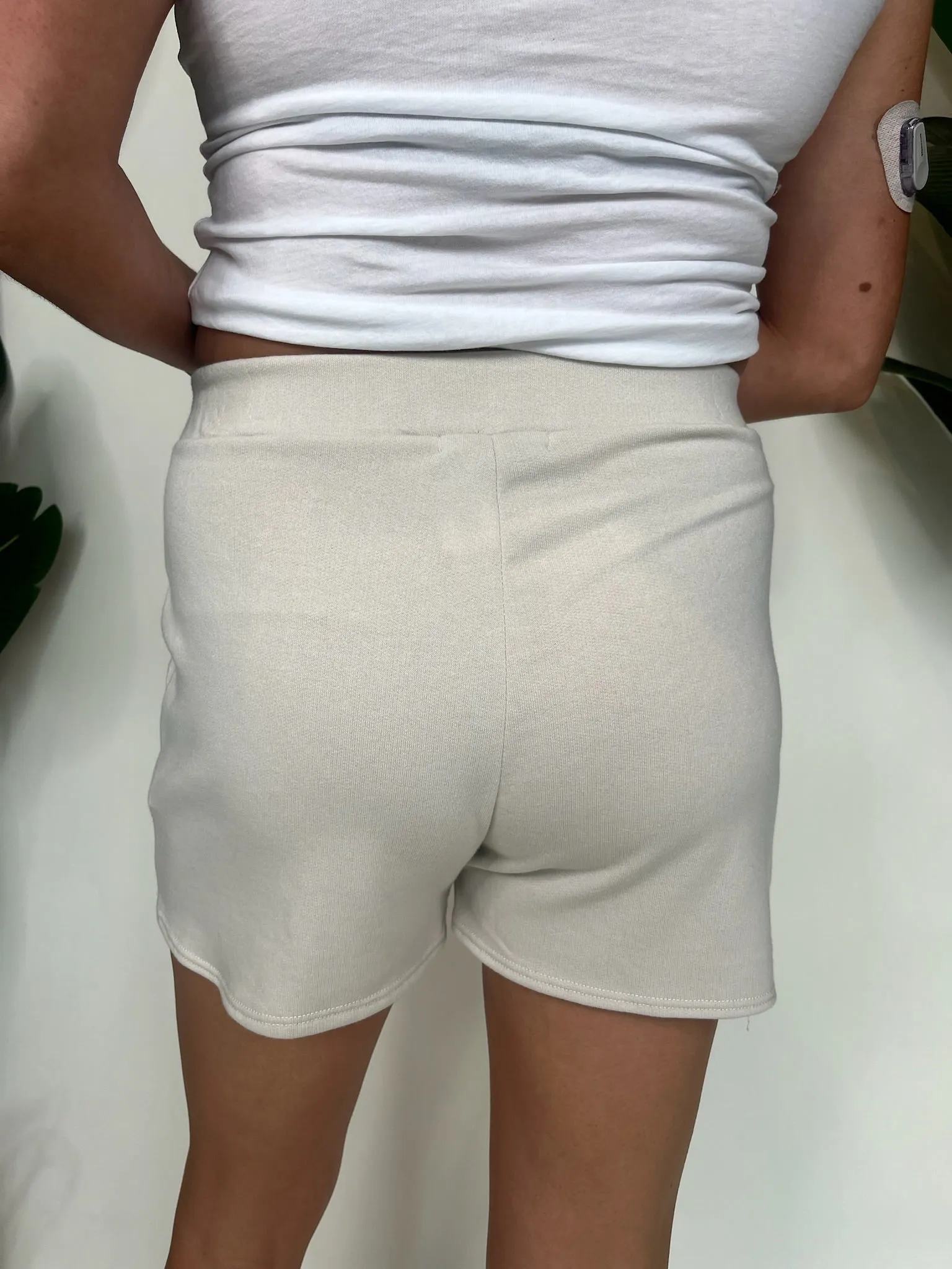KLD French Terry Front Tie Skort