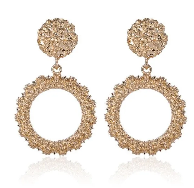 KMVEXO Big Vintage Earrings for Women