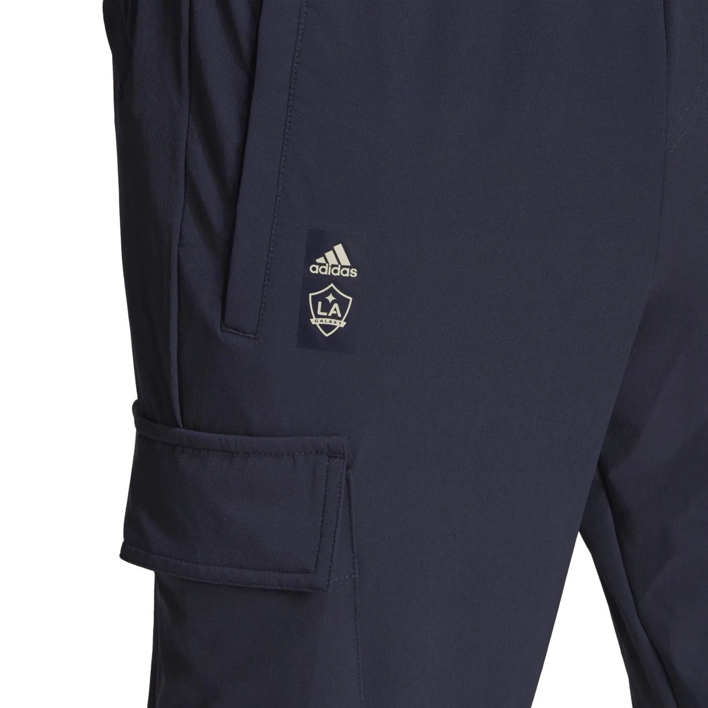 LA Galaxy casual Travel hooded presentation tracksuit 2022 - Adidas
