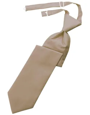 Latte Solid Twill Windsor Tie