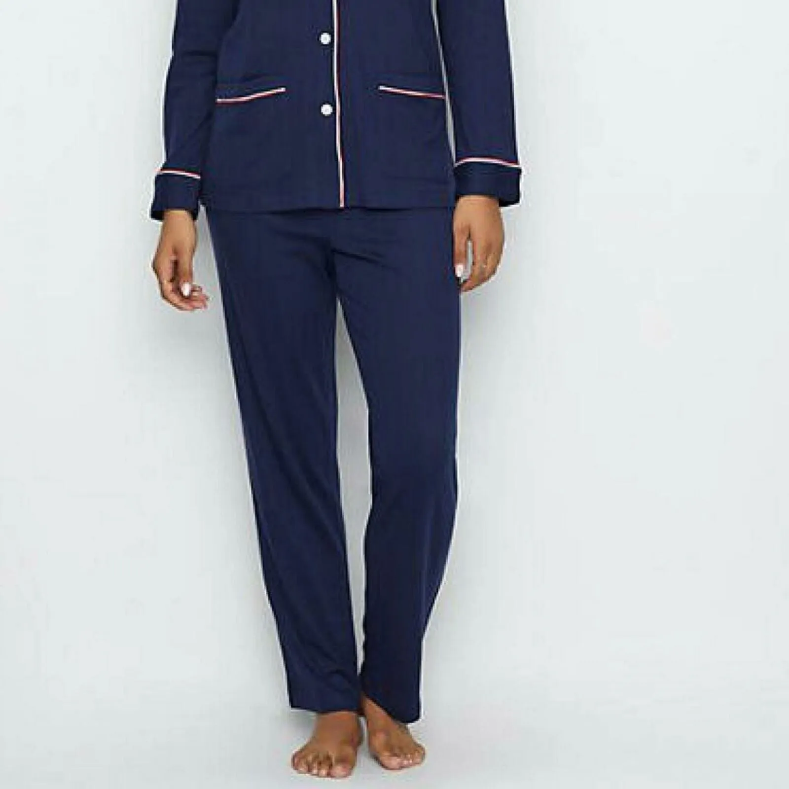 Lauren By Ralph Women's Classic Knit Pajama Sleep Pants
