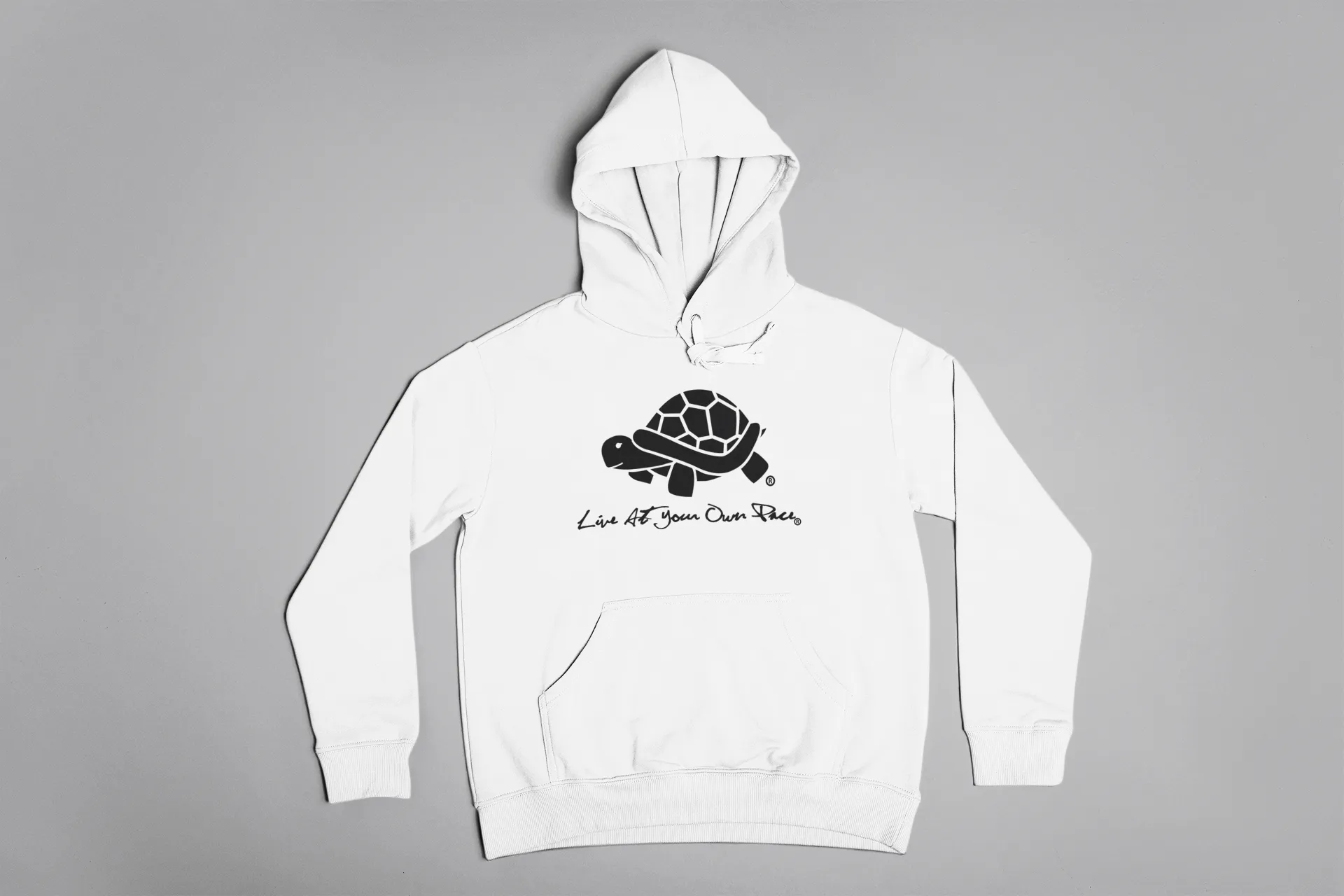 LAYOP Turtle Hoodie [White/Black]