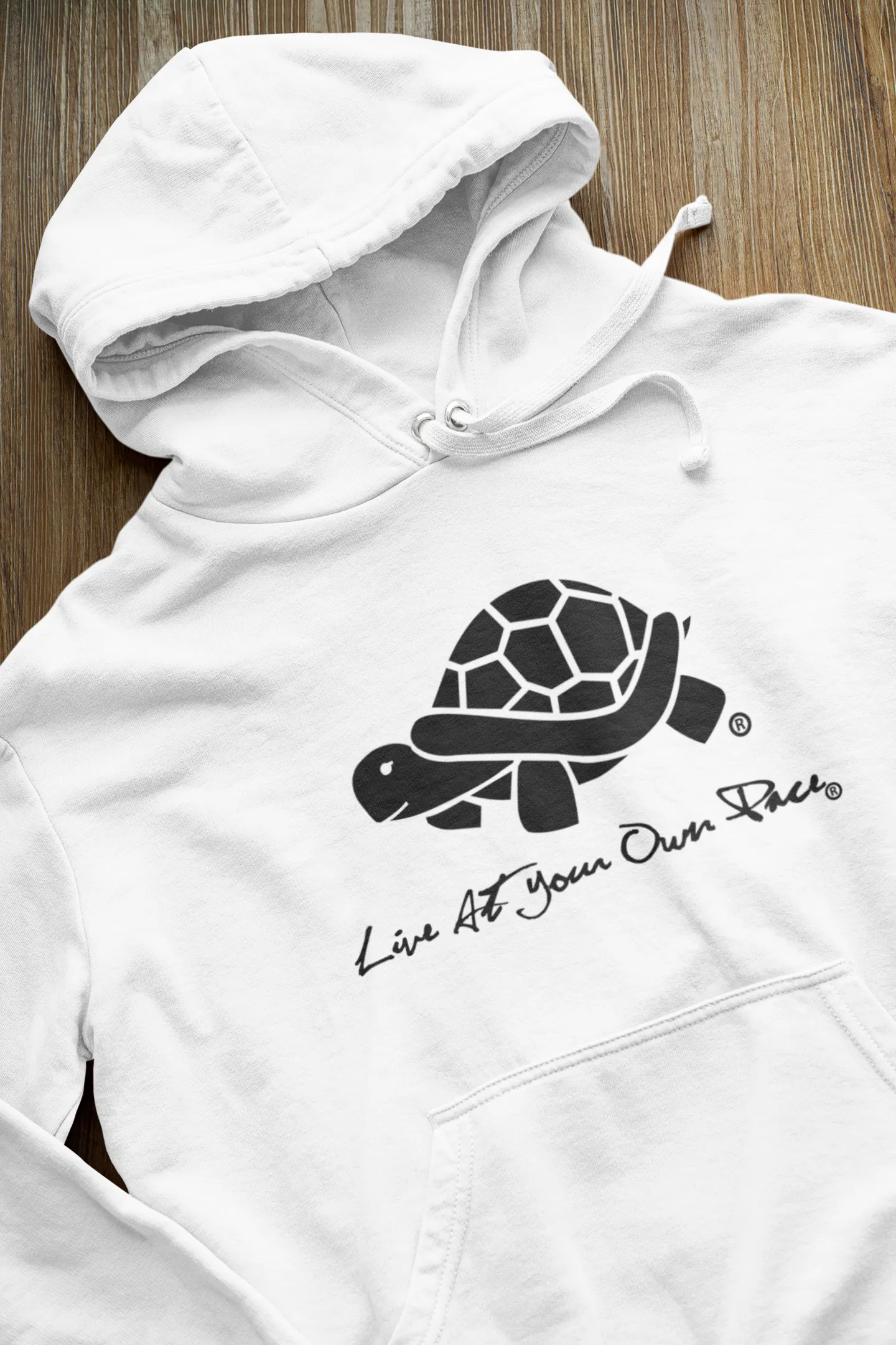 LAYOP Turtle Hoodie [White/Black]