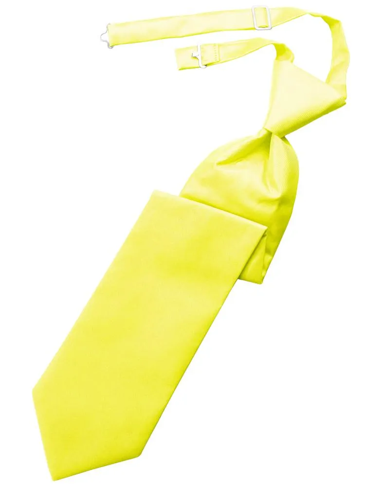 Lemon Solid Twill Windsor Tie