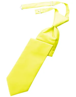 Lemon Solid Twill Windsor Tie
