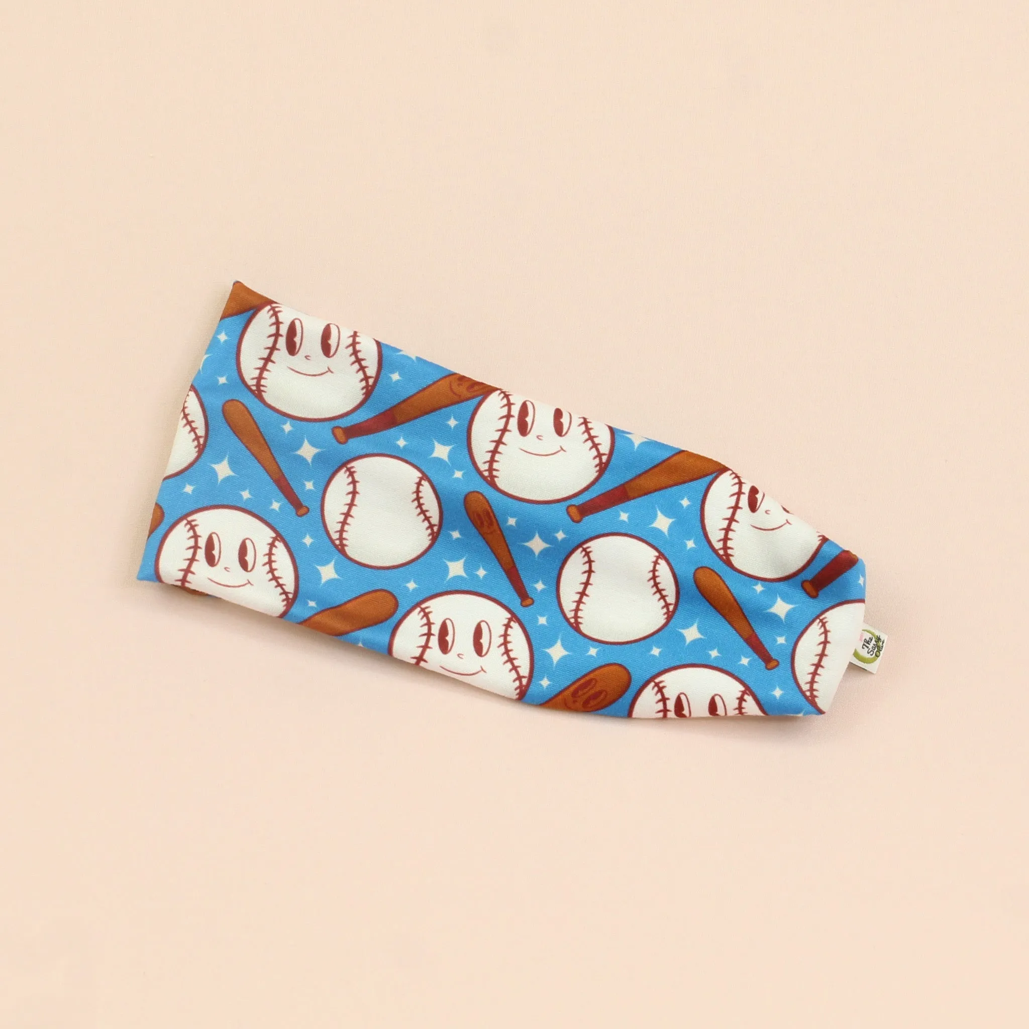 Let's Play Ball Stretch Headband