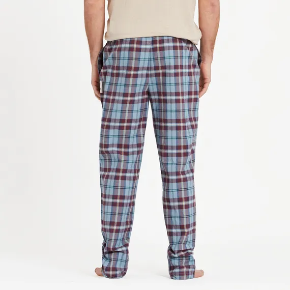Life is Good Men's Plaid Sleep Pants