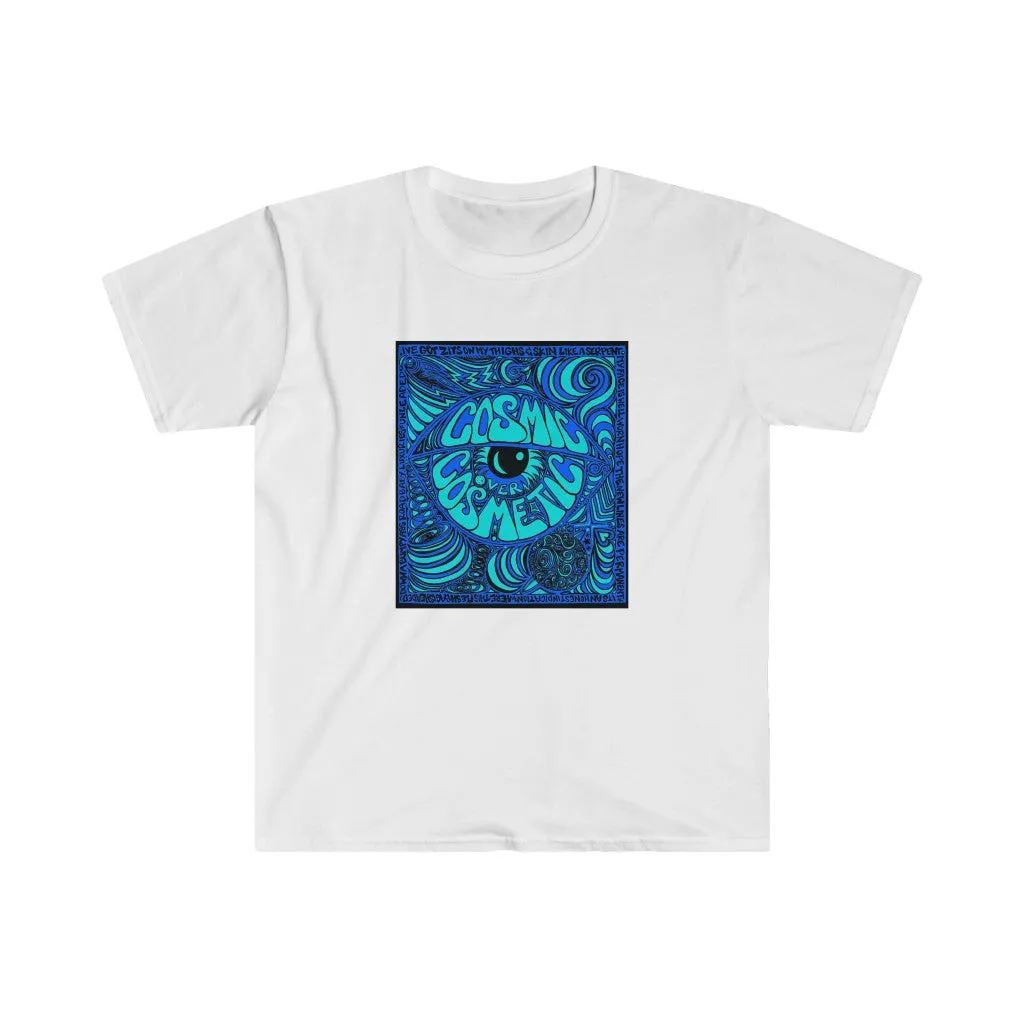 Limited Edition Cosmic Over Cosmetic Soft Cotton SS Tee - Wave Electric