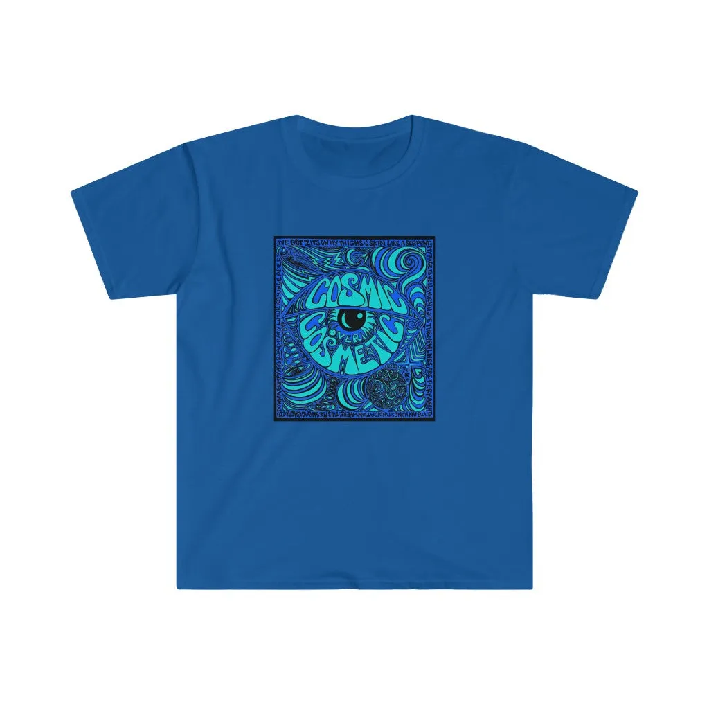 Limited Edition Cosmic Over Cosmetic Soft Cotton SS Tee - Wave Electric