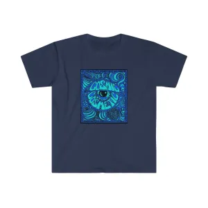 Limited Edition Cosmic Over Cosmetic Soft Cotton SS Tee - Wave Electric
