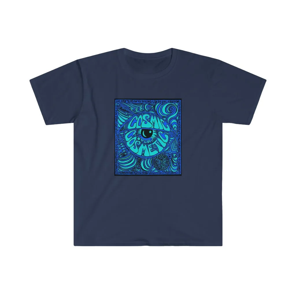 Limited Edition Cosmic Over Cosmetic Soft Cotton SS Tee - Wave Electric