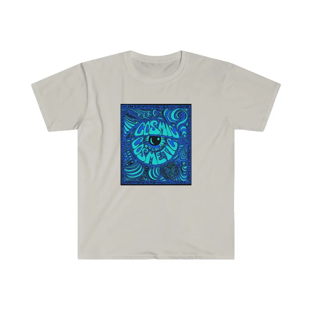 Limited Edition Cosmic Over Cosmetic Soft Cotton SS Tee - Wave Electric