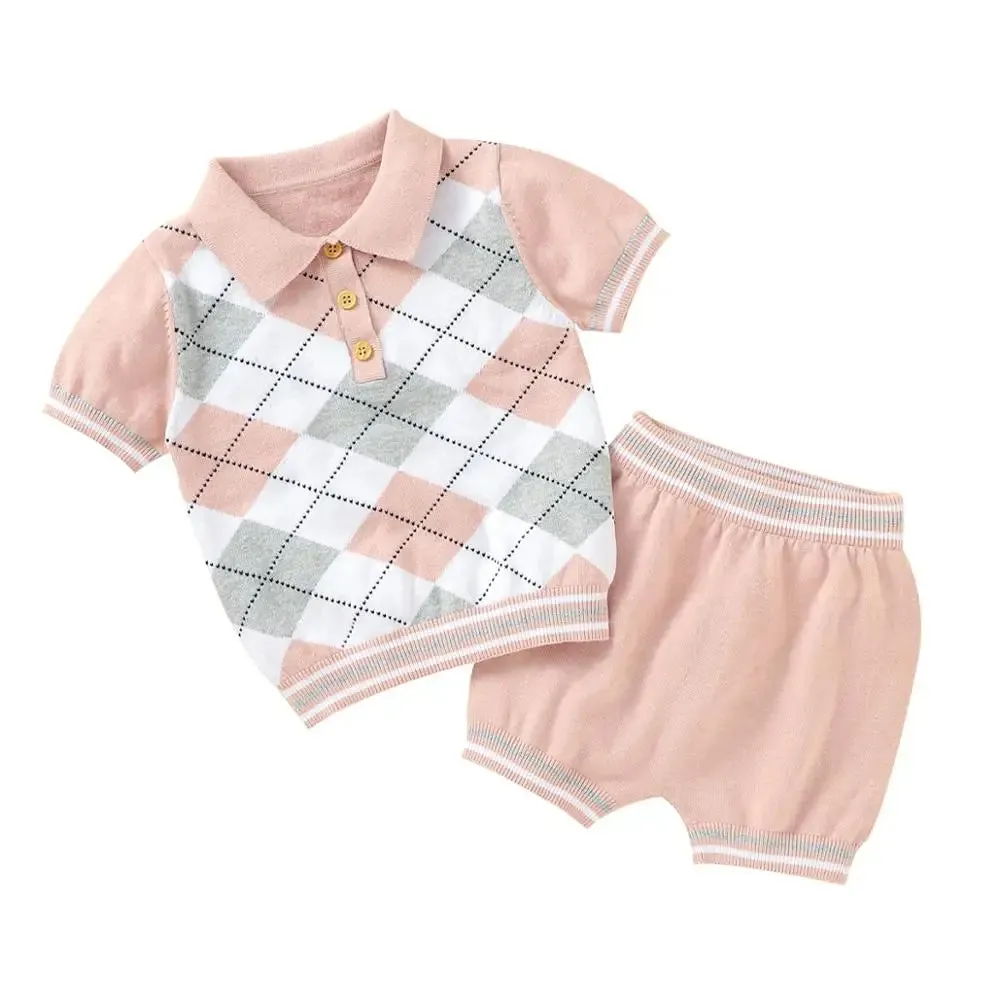 Little Golfer Knitted Set