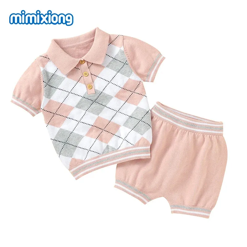 Little Golfer Knitted Set