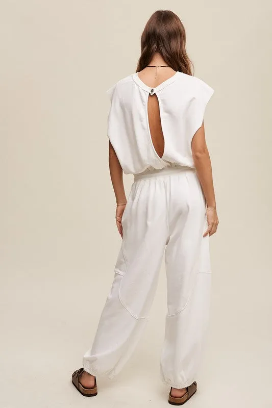 Loose Jogger Jumpsuit
