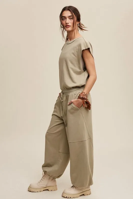 Loose Jogger Jumpsuit