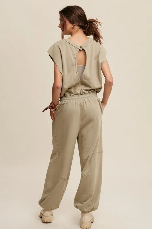 Loose Jogger Jumpsuit