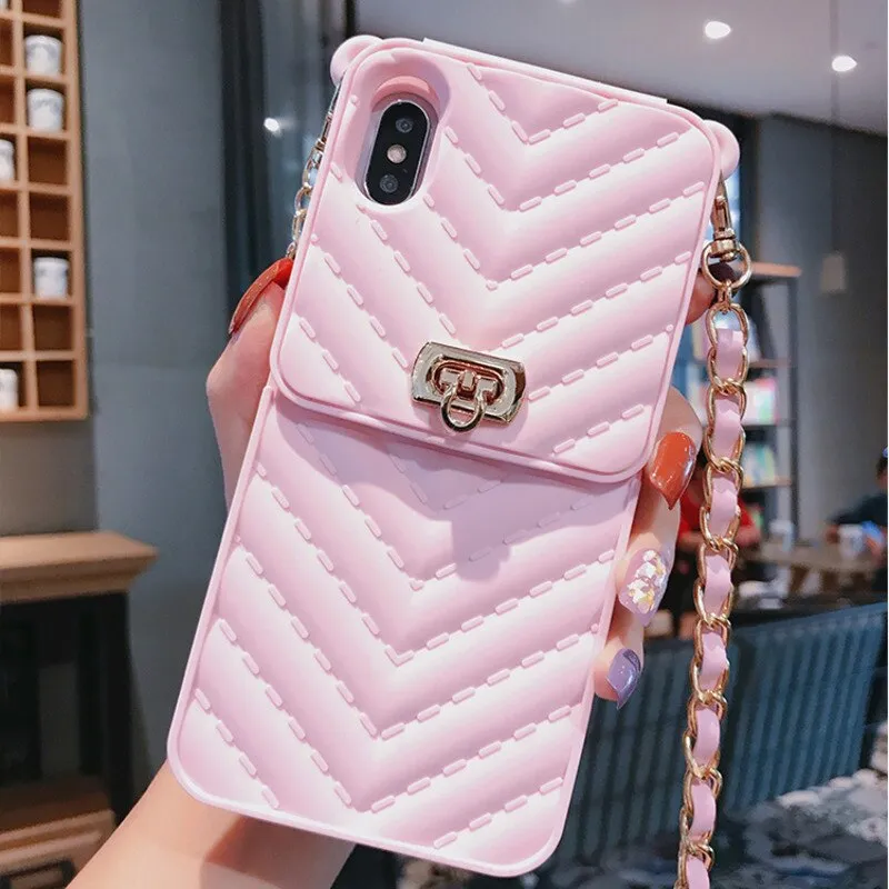 Luxurious Portable Phone Case with Trendy Calf