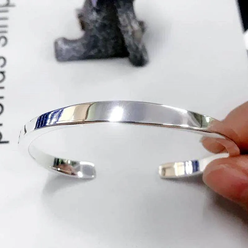 Luxury Anniverssary Bracelet Silver For Women Wedding Jewelry