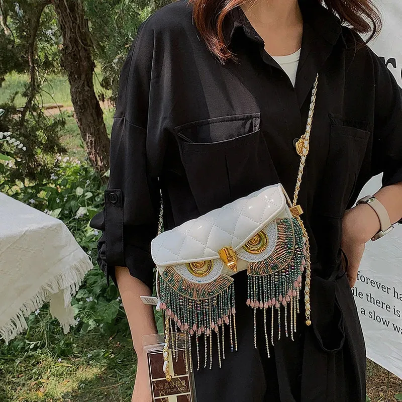 Luxury Designer Handbag Fashion Tassel Crossbody Bag