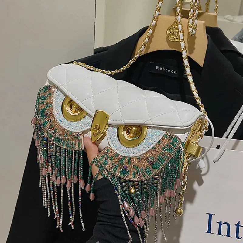 Luxury Designer Handbag Fashion Tassel Crossbody Bag