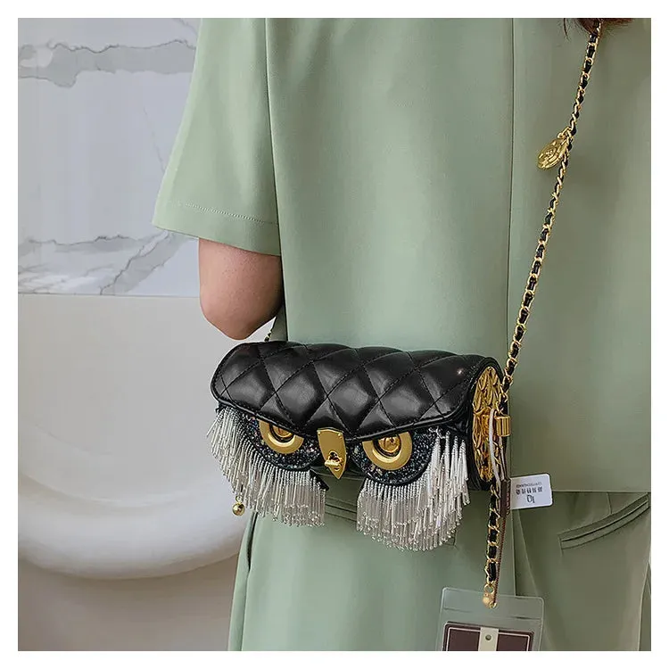 Luxury Designer Handbag Fashion Tassel Crossbody Bag