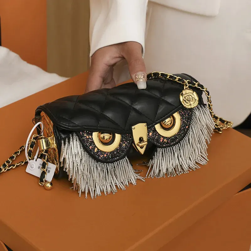 Luxury Designer Handbag Fashion Tassel Crossbody Bag