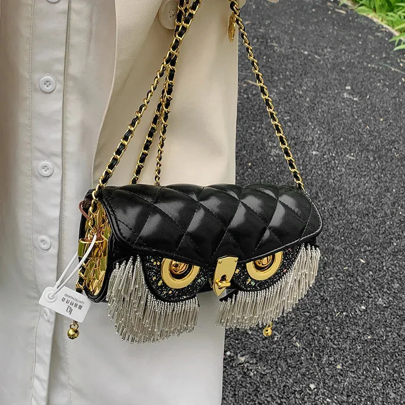 Luxury Designer Handbag Fashion Tassel Crossbody Bag