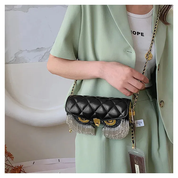 Luxury Designer Handbag Fashion Tassel Crossbody Bag