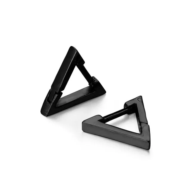 Luxury Triangle Stud Earrings For Women Anniversary Jewelry