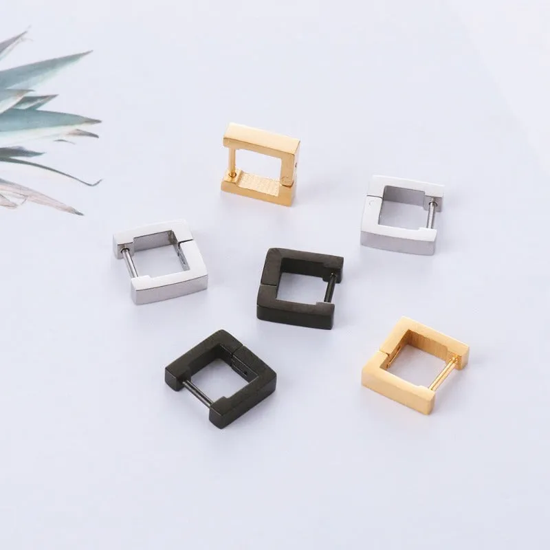 Luxury Triangle Stud Earrings For Women Anniversary Jewelry