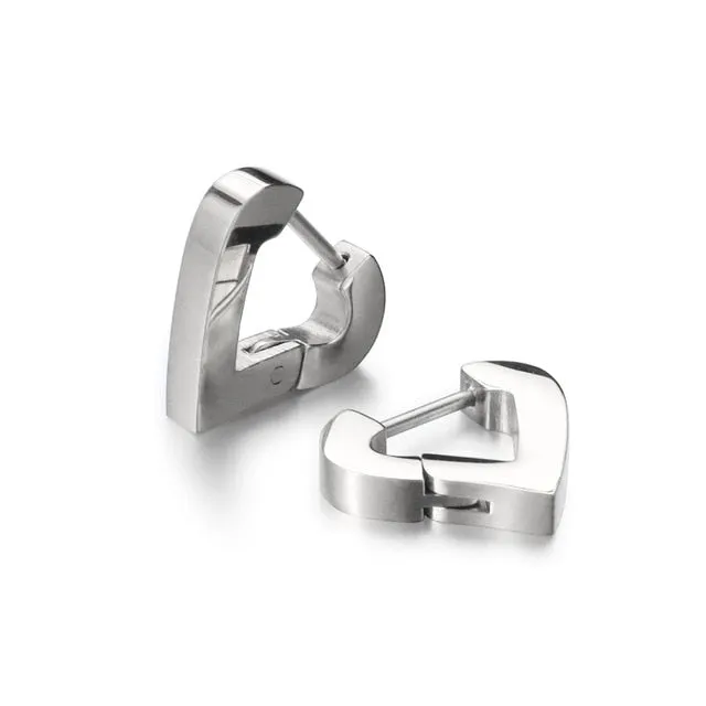 Luxury Triangle Stud Earrings For Women Anniversary Jewelry