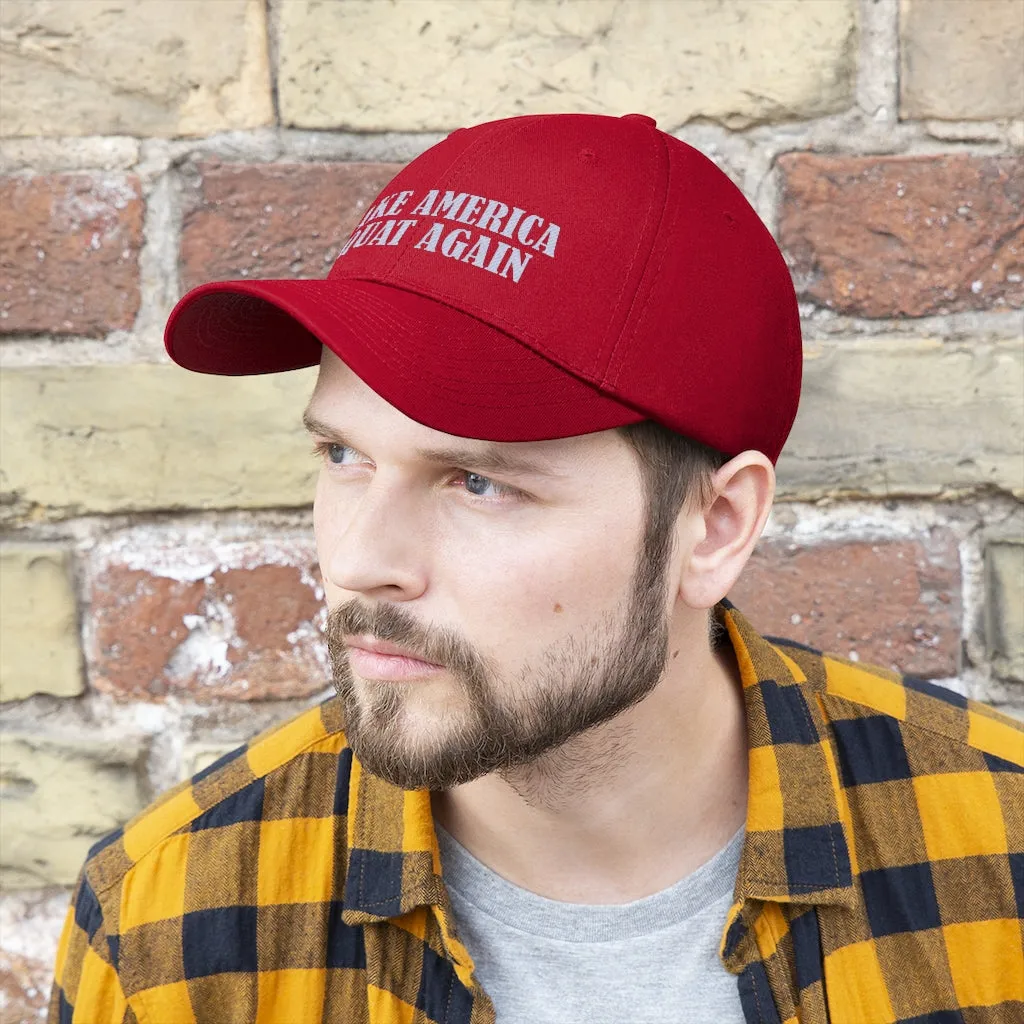 Make America Squat Again - Unisex Twill Hat
