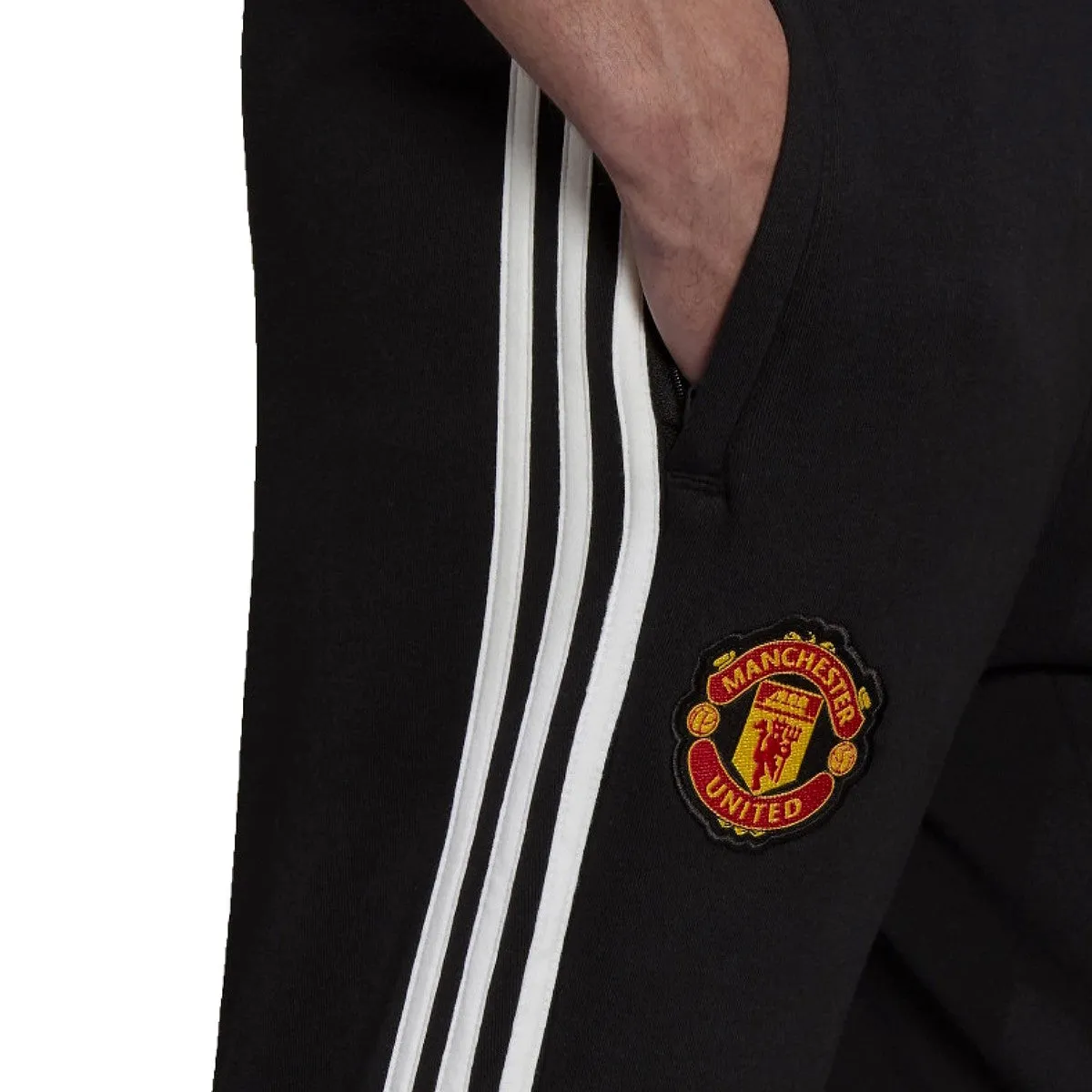 Manchester United Casual 3S hooded presentation tracksuit 2021/22 - Adidas